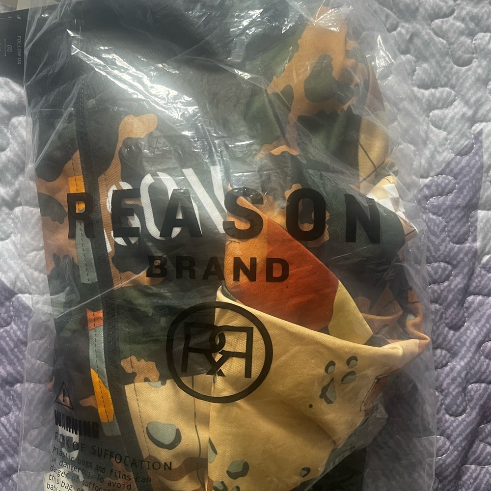 Reason Brand Camo All Over Print Track - Picture 3 of 5